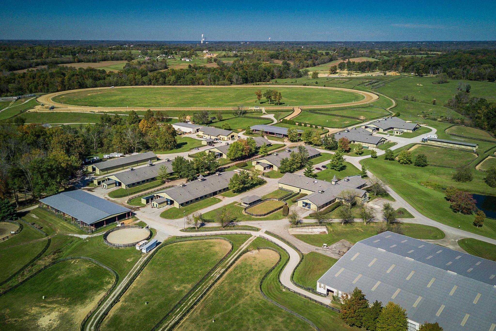 Highpointe Farm and Training, La Grange, KY, horse stalls, Kentucky
